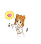 ガールズ・スタンプ（個別スタンプ：15）