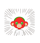 赤い人です。（個別スタンプ：12）