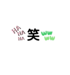 フランクな言葉っス13   デカ文字（個別スタンプ：12）