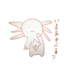 ウーパールーパー おひるねはいります（個別スタンプ：6）
