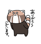 レッサーパンダくん4（個別スタンプ：3）