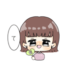 彼氏がすきすぎる我（個別スタンプ：14）