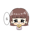 彼氏がすきすぎる我（個別スタンプ：15）