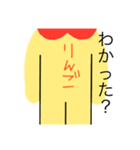 男女どちらも使えるりんごマンスタンプ（個別スタンプ：12）
