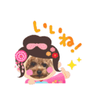 プードル犬マロン4（個別スタンプ：16）