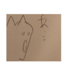 落書き直撮りなんだこれ（個別スタンプ：7）