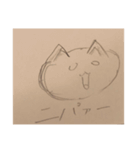 落書き直撮りなんだこれ（個別スタンプ：14）