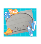 あたまでっかちとたこやキング4（個別スタンプ：3）