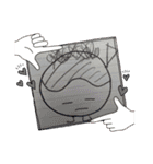 あたまでっかちとたこやキング4（個別スタンプ：4）