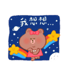 BROWN with CONY and SALLY daily（個別スタンプ：7）