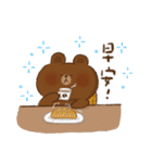 BROWN with CONY and SALLY daily（個別スタンプ：13）