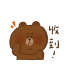 BROWN with CONY and SALLY daily（個別スタンプ：28）