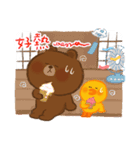 BROWN with CONY and SALLY daily（個別スタンプ：40）