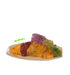 オムライスで会話できる？（個別スタンプ：6）