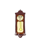 掛け時計の日常スタンプ（個別スタンプ：16）