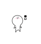 【ゆるい日常会話】しろたまスタンプ（個別スタンプ：12）