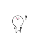 【ゆるい日常会話】しろたまスタンプ（個別スタンプ：20）