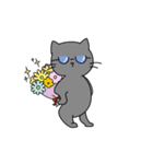 スマート猫くん(日常)（個別スタンプ：9）