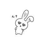 ハートmeうさぎ（個別スタンプ：7）