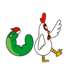 CHICKEN and BROWN ＆ FRIENDS職場（個別スタンプ：6）