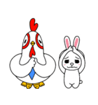 CHICKEN and BROWN ＆ FRIENDS職場（個別スタンプ：7）