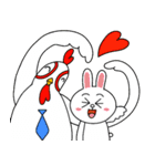 CHICKEN and BROWN ＆ FRIENDS職場（個別スタンプ：13）