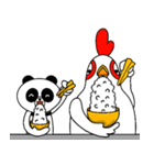 CHICKEN and BROWN ＆ FRIENDS職場（個別スタンプ：19）
