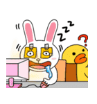CHICKEN and BROWN ＆ FRIENDS職場（個別スタンプ：32）