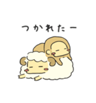 となりのひつじさる［再販］（個別スタンプ：9）