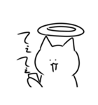 マヌケな顔猫（個別スタンプ：8）