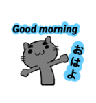 Korat (Happiness cat) English Sticker（個別スタンプ：1）