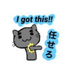 Korat (Happiness cat) English Sticker（個別スタンプ：5）
