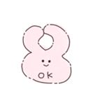 げんき(？)なうさぎ（個別スタンプ：3）