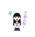 ♤大人しい学生さん♤スタンプ（個別スタンプ：14）