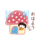 かっちゃんの夏スタンプ（個別スタンプ：1）