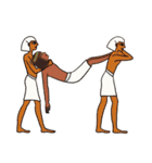 古代エジプト人のハッピーライフ8 面白壁画（個別スタンプ：20）