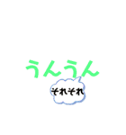 挨拶連絡ことば2（個別スタンプ：7）