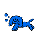 Blue Blue Dog（個別スタンプ：1）