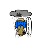 Blue Blue Dog（個別スタンプ：11）