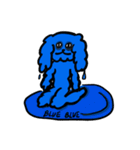 Blue Blue Dog（個別スタンプ：12）