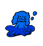 Blue Blue Dog（個別スタンプ：13）