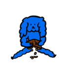 Blue Blue Dog（個別スタンプ：14）