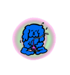 Blue Blue Dog（個別スタンプ：16）