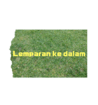 サッカー試合応援用語インドネシア語ゴール（個別スタンプ：25）