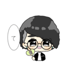 彼女が好きすぎる俺（個別スタンプ：14）