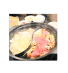 【家族ごはん和食編】ミーシュカмиШка（個別スタンプ：1）
