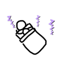 まったりゆるい棒人間（個別スタンプ：4）