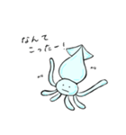 烏賊助（いかすけ）は前を向く（個別スタンプ：4）