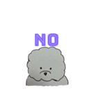 ビションフリーゼのブロンくん イラスト（個別スタンプ：2）