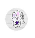 落書き うさぎ（個別スタンプ：9）